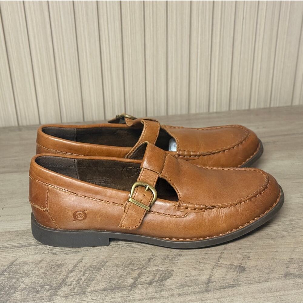 Born Women’s Solera Miki Leather Loafers Brown Size 8M BR0061316 - Picture 3 of 11